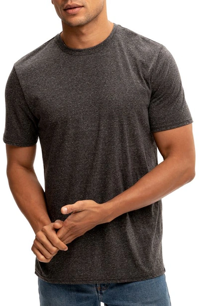 Shop Threads 4 Thought V-neck T-shirt In Heather Black