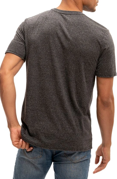 Shop Threads 4 Thought V-neck T-shirt In Heather Black