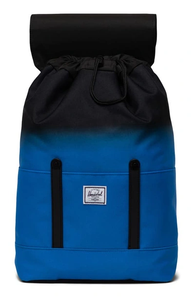 Shop Herschel Supply Co Retreat Small Backpack In Strong Blue Gradient