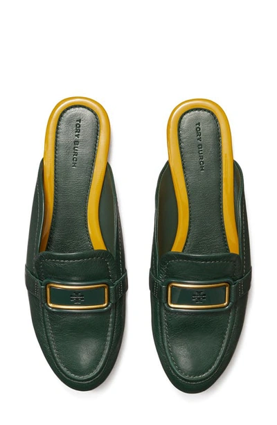 Tory Burch Georgia Mule In Vintage Fern