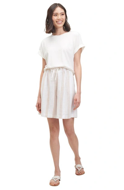 Splendid Recycled Blend Crewneck T-shirt In White