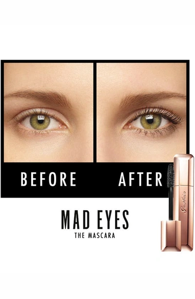 Shop Guerlain Mad Eyes Long-wearing & Volumizing Mascara In 01 Noir