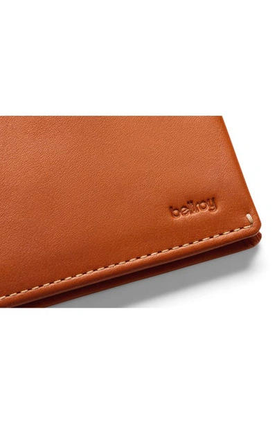 Shop Bellroy Slim Sleeve Wallet In Terracotta