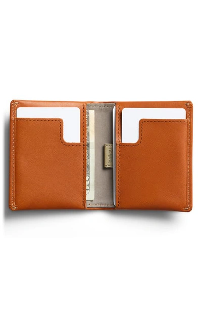 Shop Bellroy Slim Sleeve Wallet In Terracotta