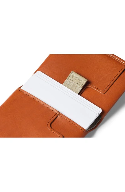 Shop Bellroy Slim Sleeve Wallet In Terracotta