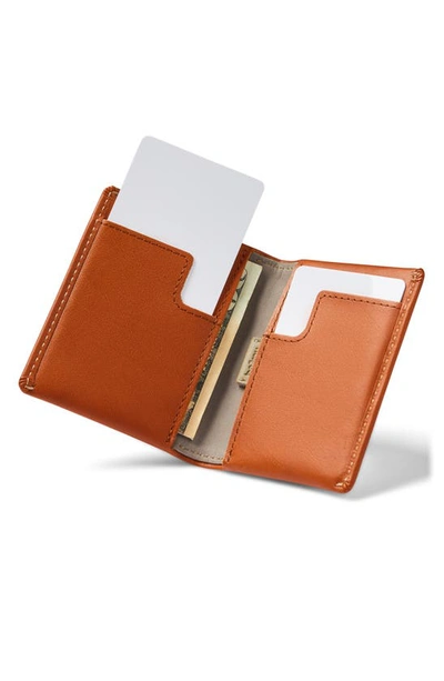 Shop Bellroy Slim Sleeve Wallet In Terracotta