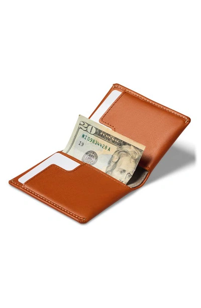 Shop Bellroy Slim Sleeve Wallet In Terracotta