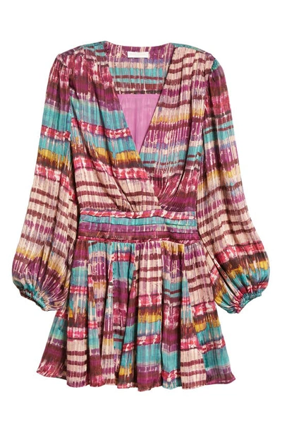 Shop Ramy Brook Stacie Long Sleeve Dress In Multi Combo