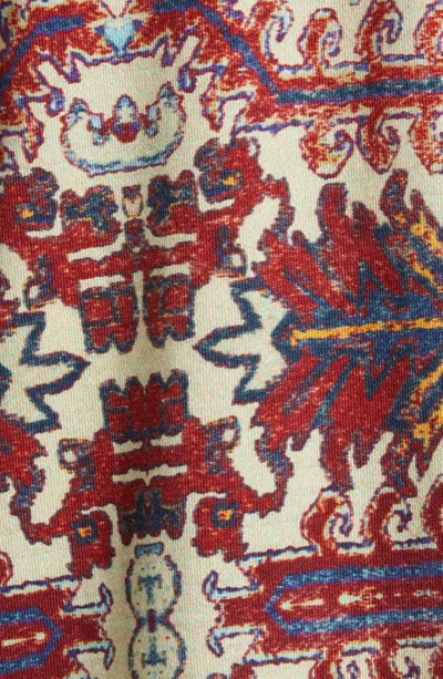 Shop Isabel Marant Viley Tapestry Print Oversize Cotton Blend Hoodie In Multicolor