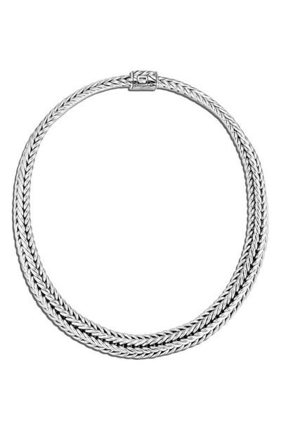 Shop John Hardy Kami Classic Chain Necklace In Silver