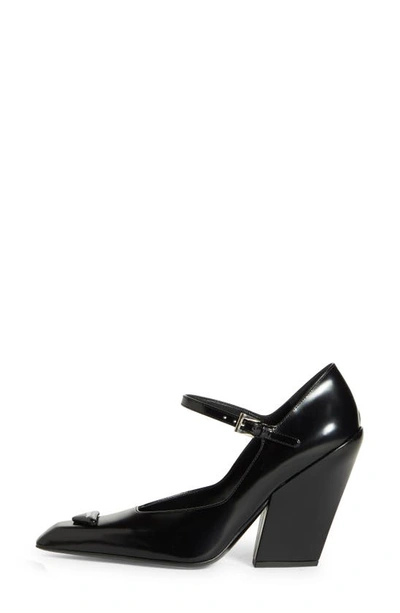 Shop Prada Modellerie Mary Jane Pump In Nero