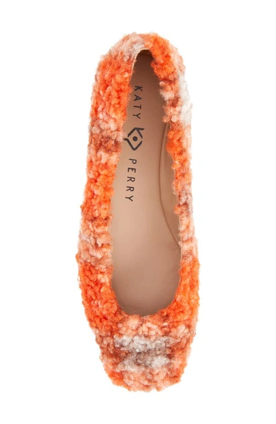 Shop Katy Perry The Evie Ballet Flat In Orange Multi
