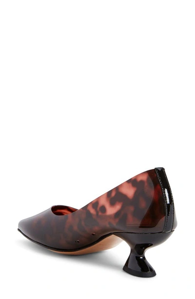 Shop Katy Perry The Laterr Square Toe Pump In Brown Multi