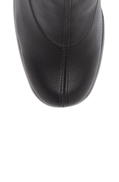 Wonders Platform Stretch Bootie In Black
