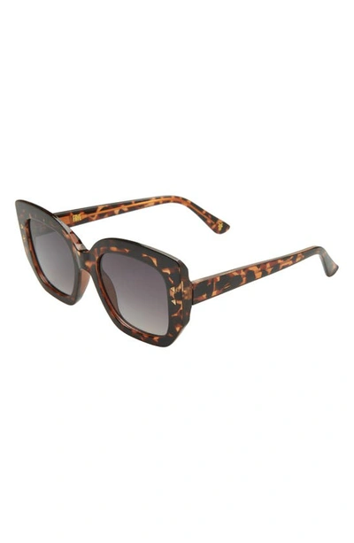 Shop Frye 50mm Gradient Square Sunglasses In Tortoise