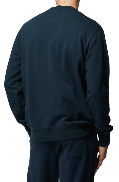 Rodd & Gunn Grenada North Cotton Crewneck Sweatshirt In Midnight