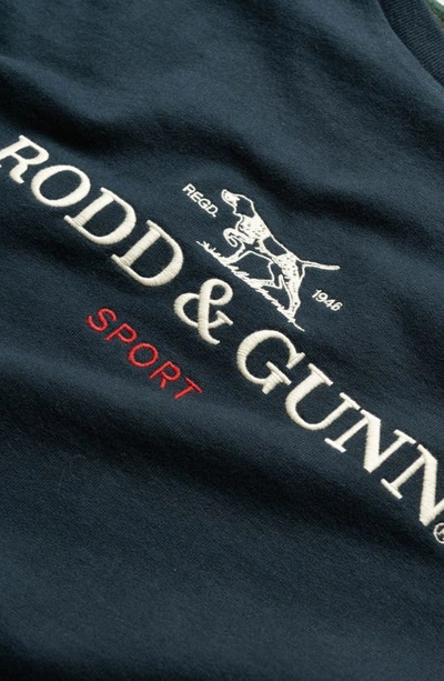 Rodd & Gunn Grenada North Cotton Crewneck Sweatshirt In Midnight
