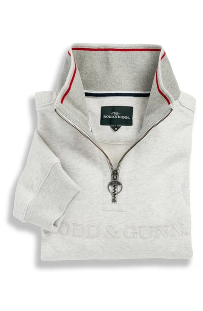 Shop Rodd & Gunn Alford Forest Sweatshirt In Ice Grey Marle