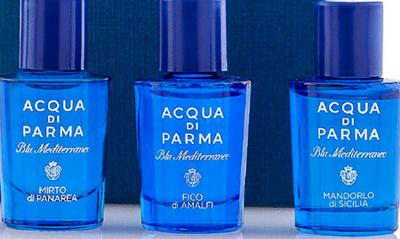 Shop Acqua Di Parma Blu Mediterraneo Mini Eau De Toilette Set