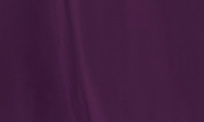 Chaus Tie Front Midi Dress In Luxe Plum