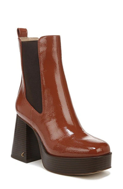 Circus By Sam Edelman Stace Platform Boot In Burnt Toffee
