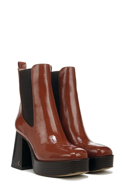 Circus By Sam Edelman Stace Platform Boot In Burnt Toffee