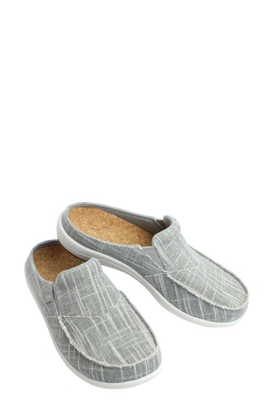 Shop Revitalign Siesta Orthotic Sneaker Clog In Grey