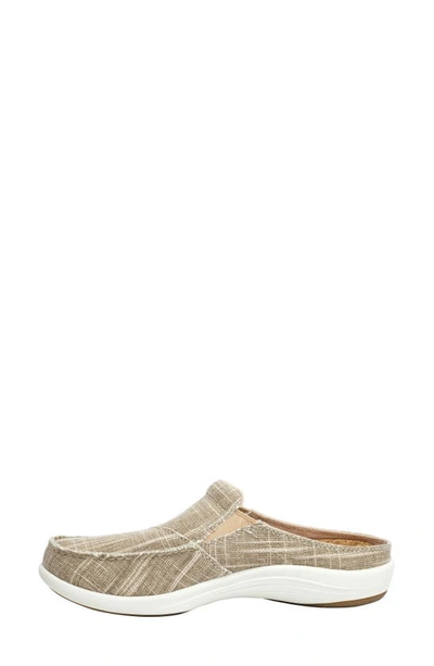 Revitalign Siesta Orthotic Sneaker Clog In Tan