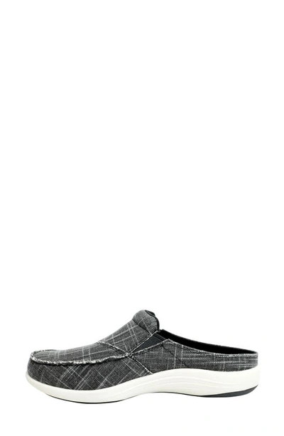 Shop Revitalign Siesta Orthotic Sneaker Clog In Black
