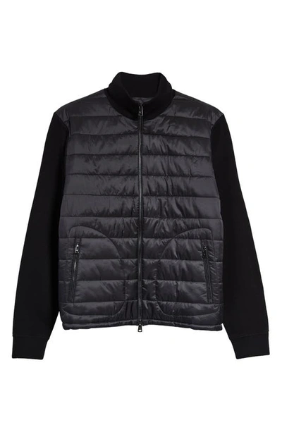 Ralph Lauren Double Face Wool Hybrid Jacket In Polo Black