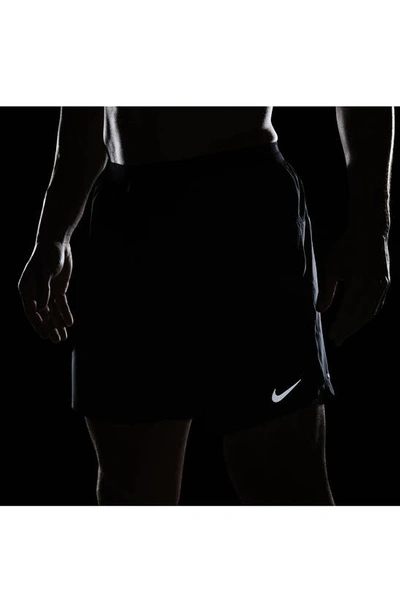Nike Men's Dri-fit Run Division Pinnacle Running Shorts In Black/ Black