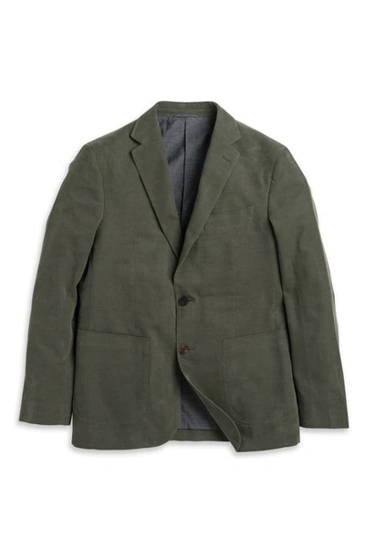 Rodd & Gunn Saint Bathans Corduroy Sport Coat In Moss