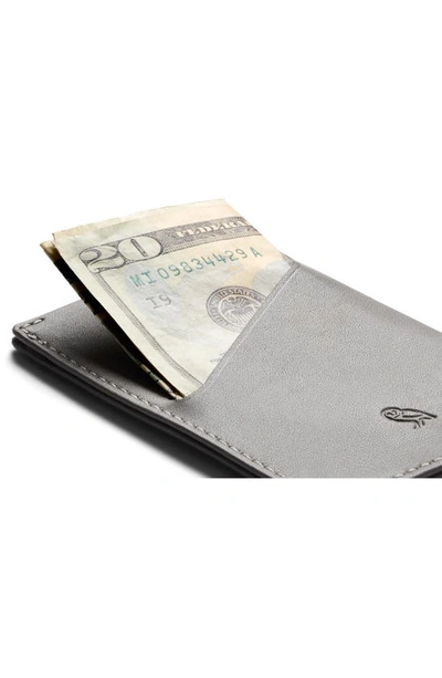 Shop Bellroy Card Sleeve Wallet In Grey Lagoon