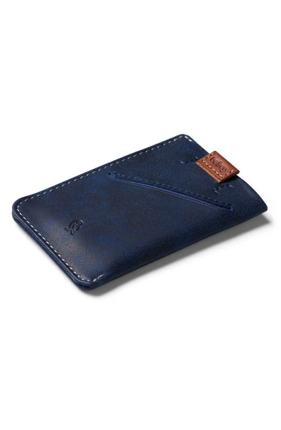 Shop Bellroy Card Sleeve Wallet In Ocean