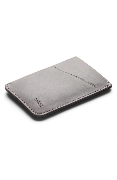 Shop Bellroy Card Sleeve Wallet In Grey Lagoon