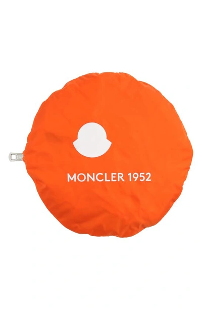 Shop Moncler Packable Water Repellent Nylon Bucket Hat In Orange