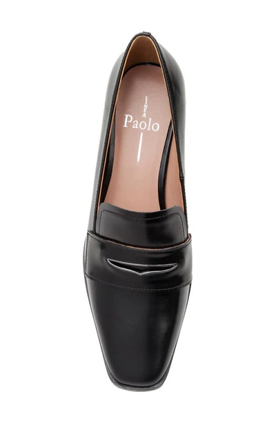 Shop Linea Paolo Miramar Penny Loafer Pump In Black