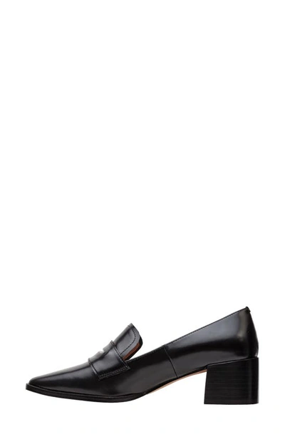 Shop Linea Paolo Miramar Penny Loafer Pump In Black