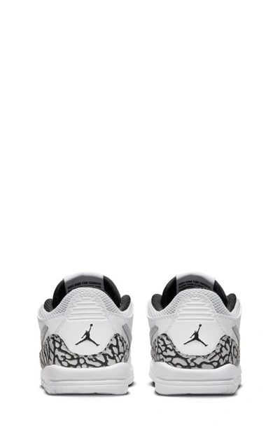 Shop Nike Jordan Legacy 312 Low Sneaker In White/ Black/ Wolf Grey