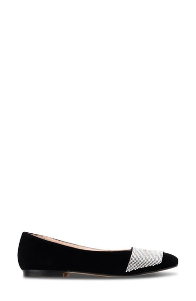 Shop Patricia Green Milan Embellished Ballet Flat In Black