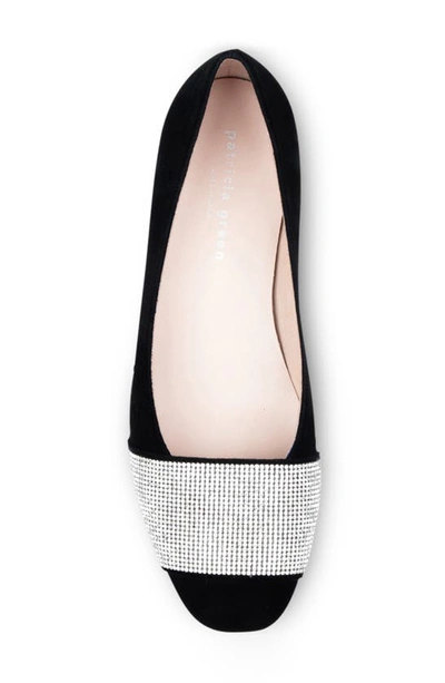 Patricia Green Milan Embellished Ballet Flat In Black