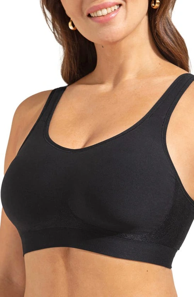 Shapermint Daily Comfort Wireless Contour Bra In Black