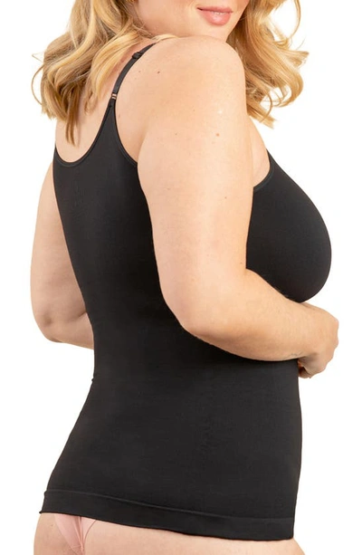 Shapermint All Day Every Day Scoop Neck Camisole In Black