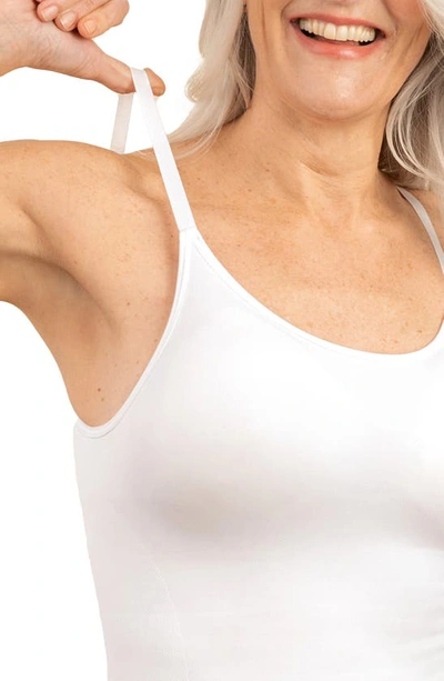 Shop Shapermint All Day Every Day Scoop Neck Camisole In White