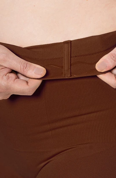 Shapermint High Waist Shaper Shorts In Chocolate
