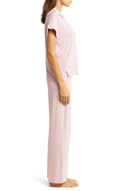 UGG AIMEE SHORT SLEEVE STRETCH JERSEY PAJAMAS 