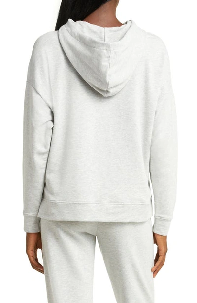 Shop Ugg Kyree Micro French Terry Hoodie Sweatshirt In Grey Heather
