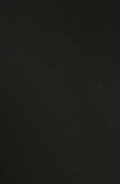 Eileen Fisher High-rise Cropped Terry Leggings In Black