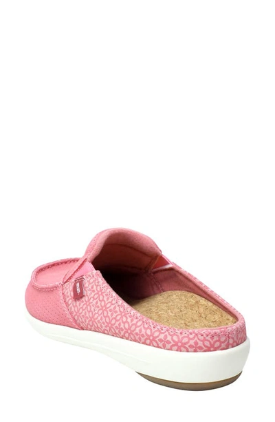 Revitalign Siesta Orthotic Clog Sneaker In Faded Rose