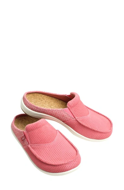 Revitalign Siesta Orthotic Clog Sneaker In Faded Rose
